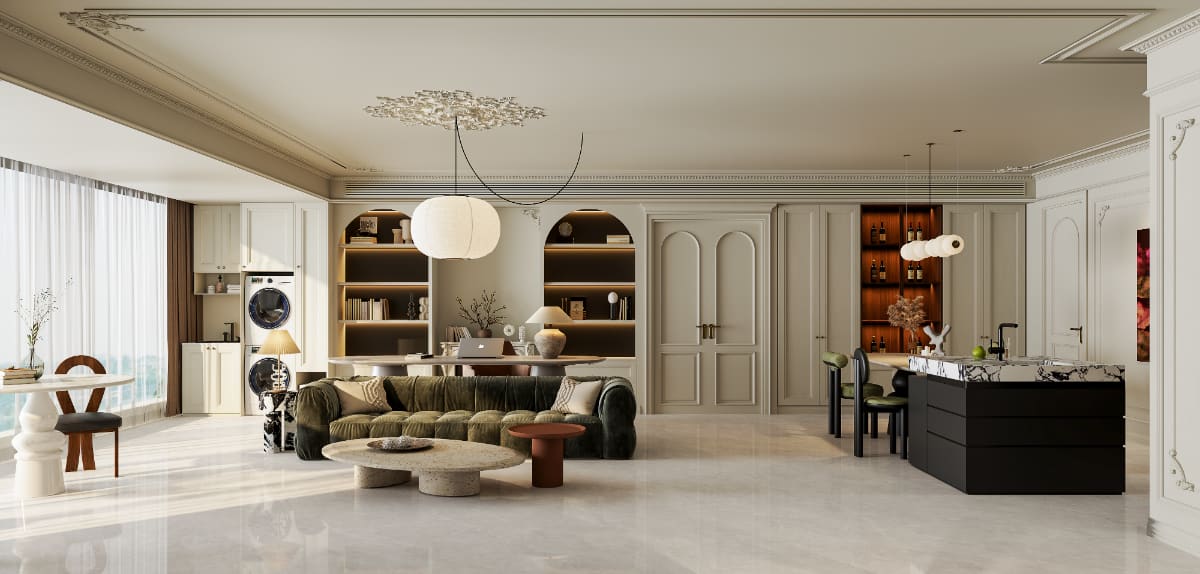 靈曜淺灰效果圖